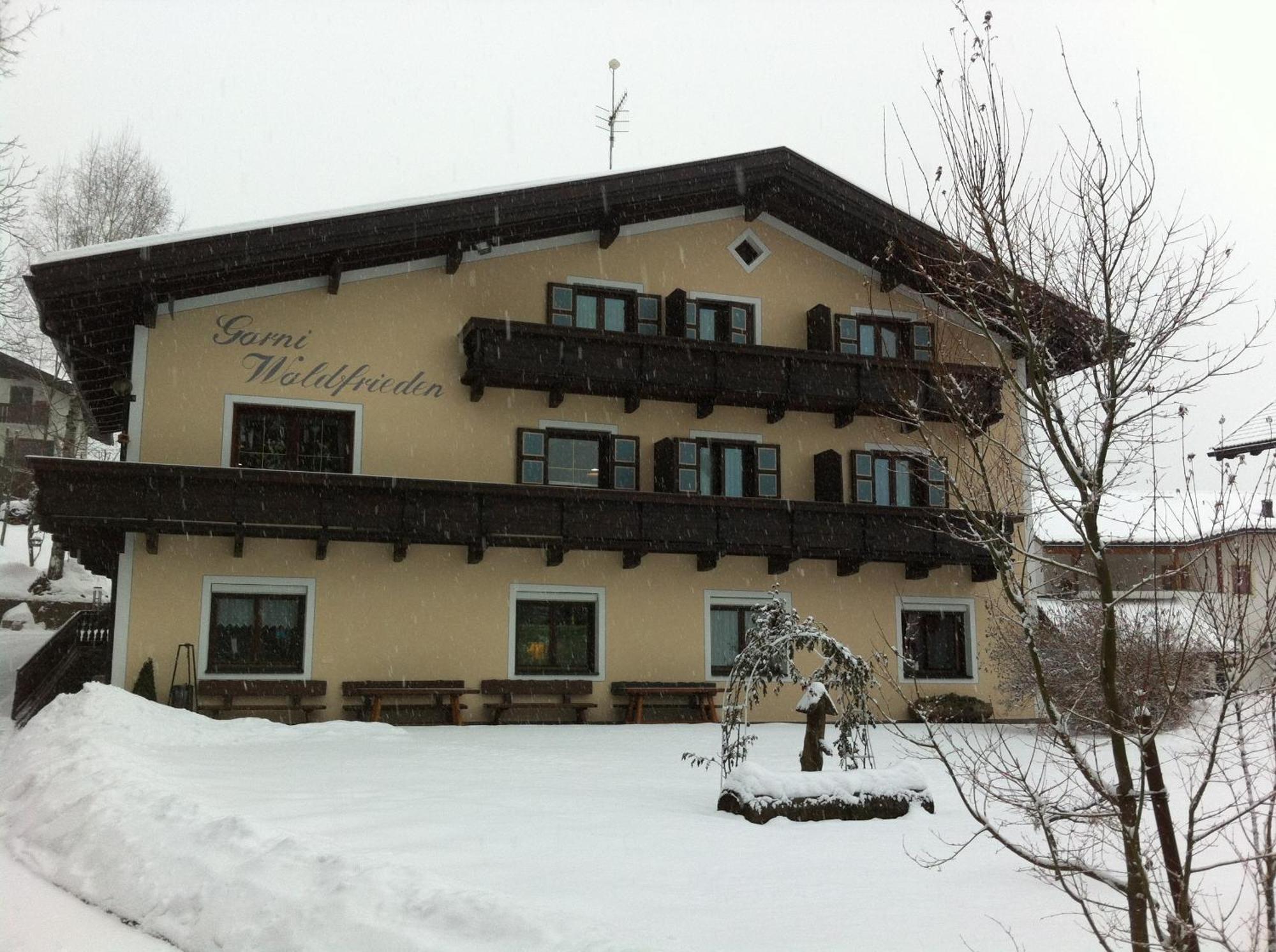 Hotel Garni Waldfrieden Castelrotto Exteriér fotografie